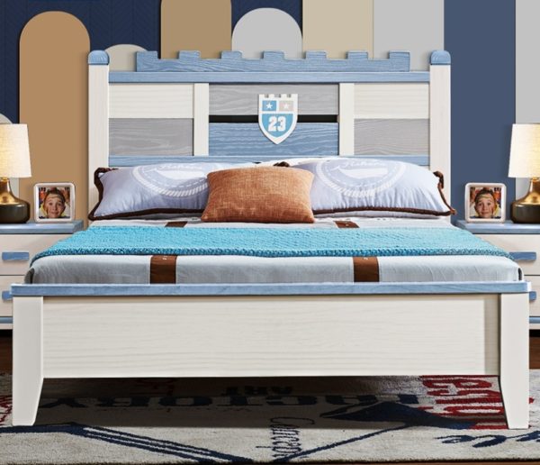 кровать для мальчика в рыцарском стиле